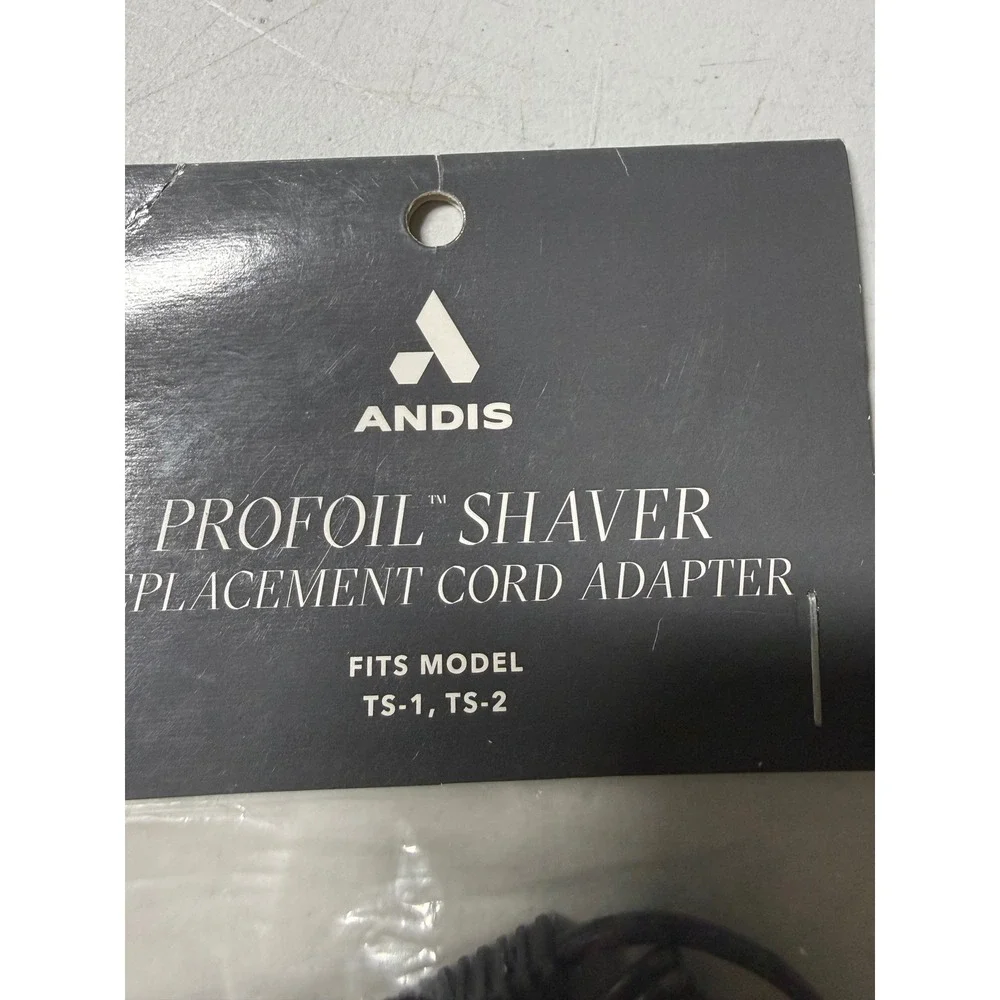 Andis ProFoil Shaver Replacement Cord Adapter for TS-1 TS-2 Models 17295 Black